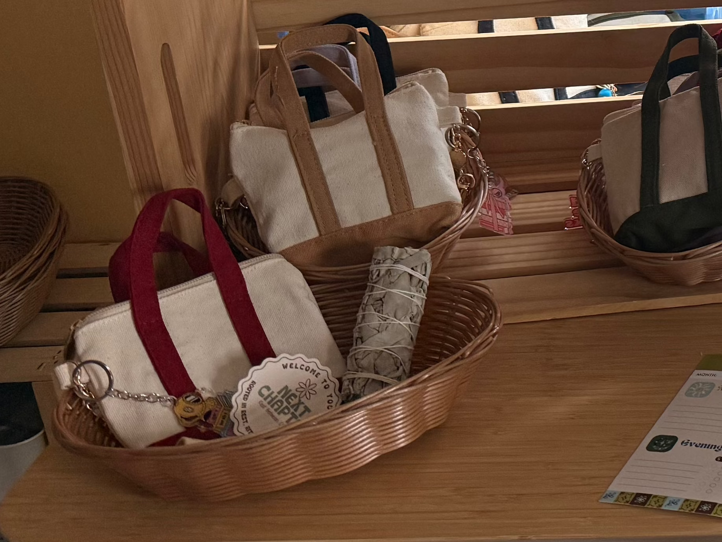 Mini tote bag