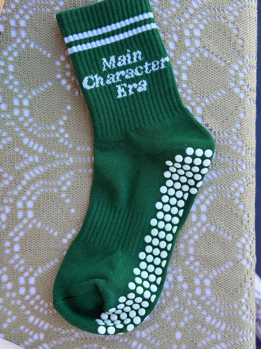 Main Character Era Grip Socks