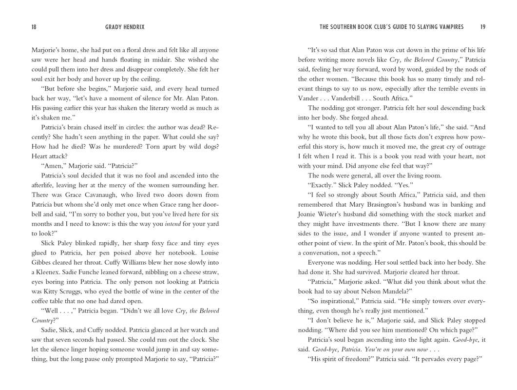 Southern Book Club's Guide to Slaying Vampires by Grady  Hendrix: Paperback; 424 pages / English